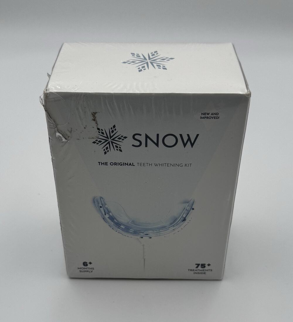 Snow Teeth Whitening KIt 75+ Treatments ~ 6+ months Supply Sealed